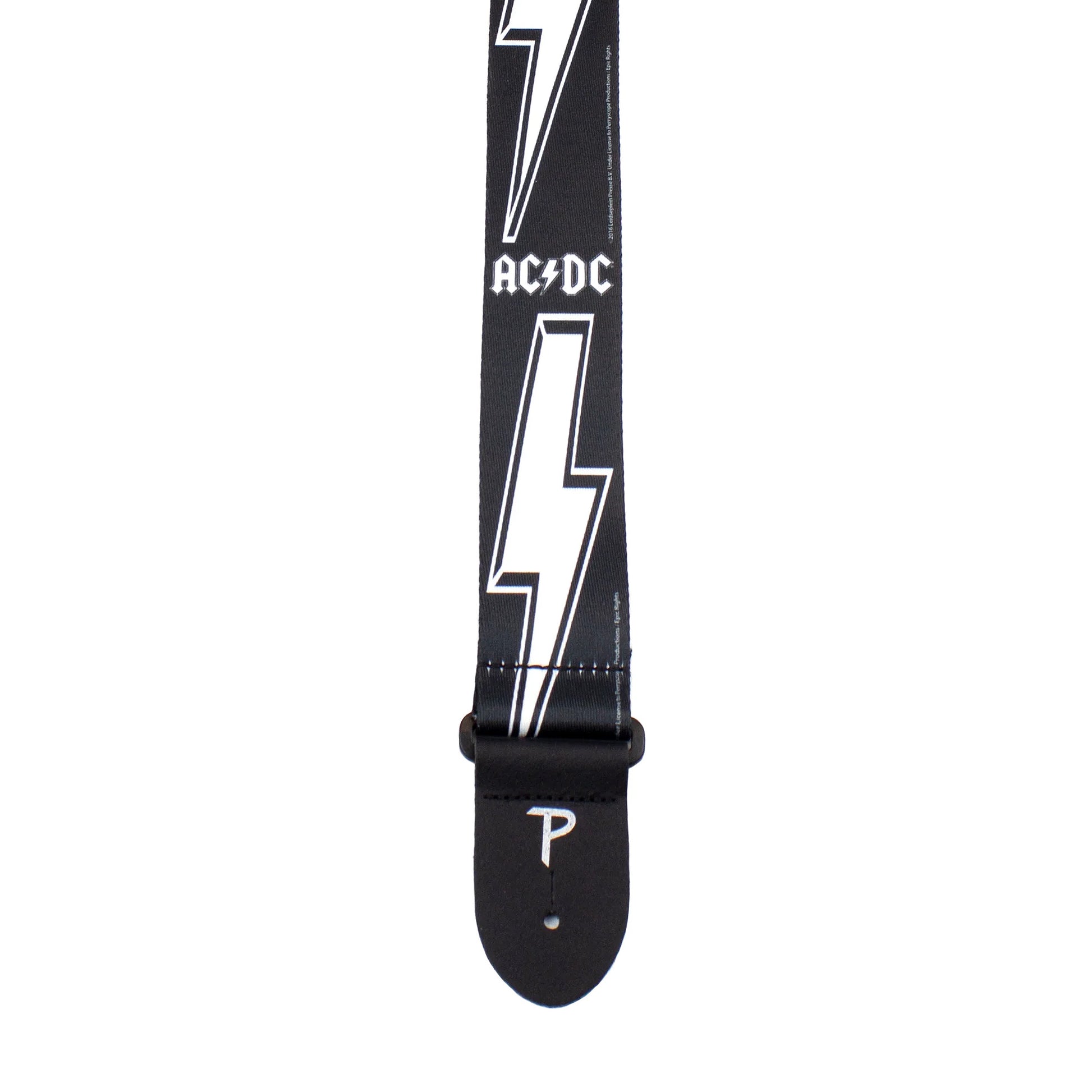 Perri's AC/DC Lightning Polyester Guitar Strap Straps