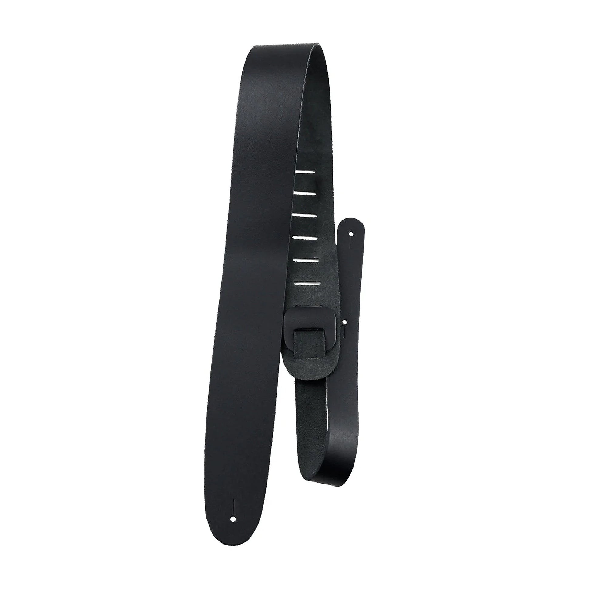 Perri's Basic Leather 2.5" Black Guitar Strap Straps