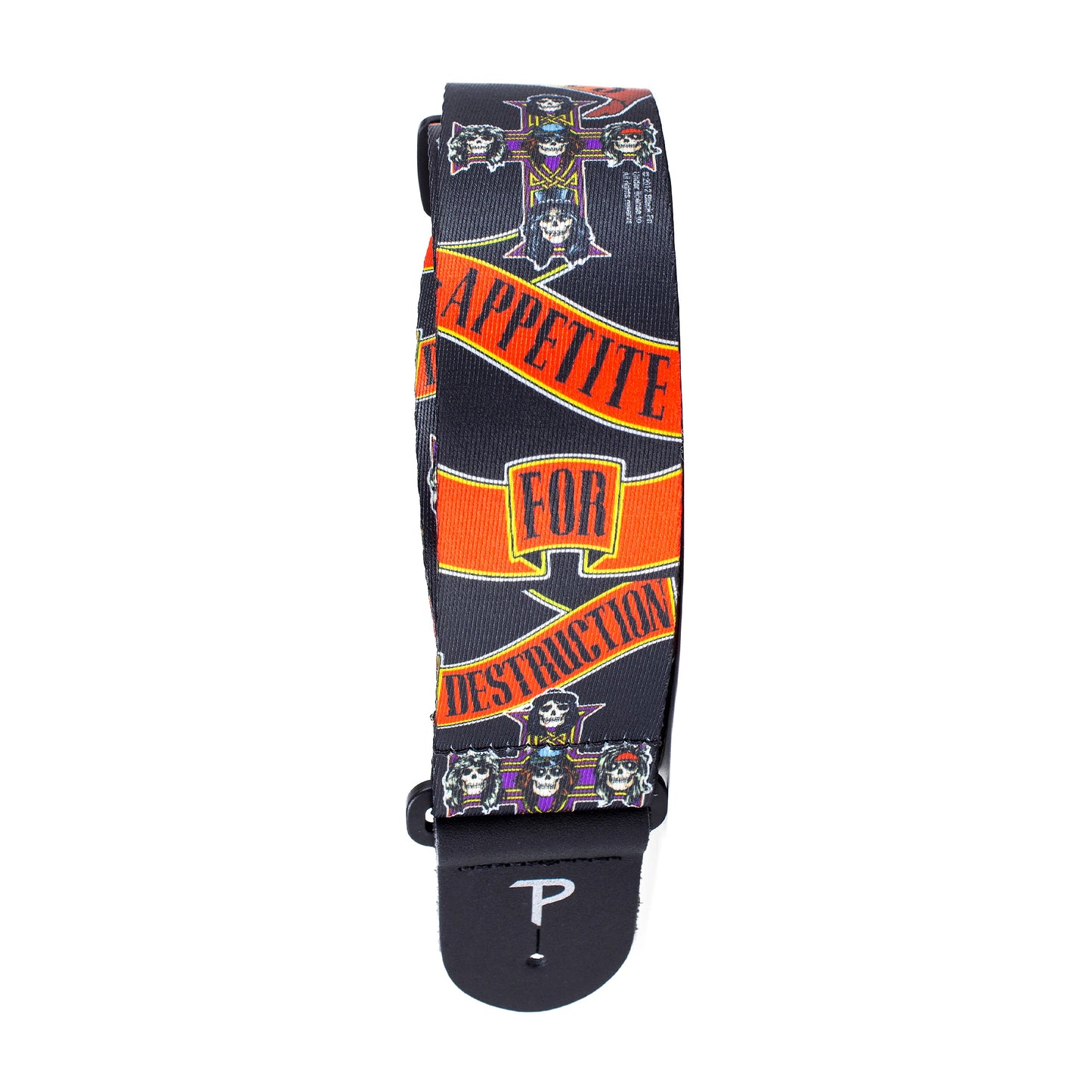 Perri's Guns N' Roses Appetite for Destruction Polyester Guitar Strap Straps