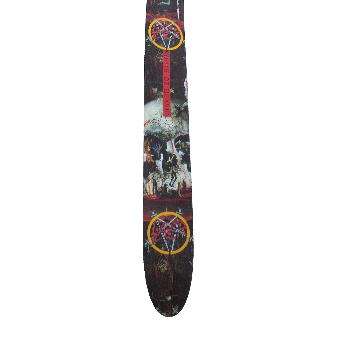 Perri's Slayer South of Heaven Leather Guitar Strap Straps