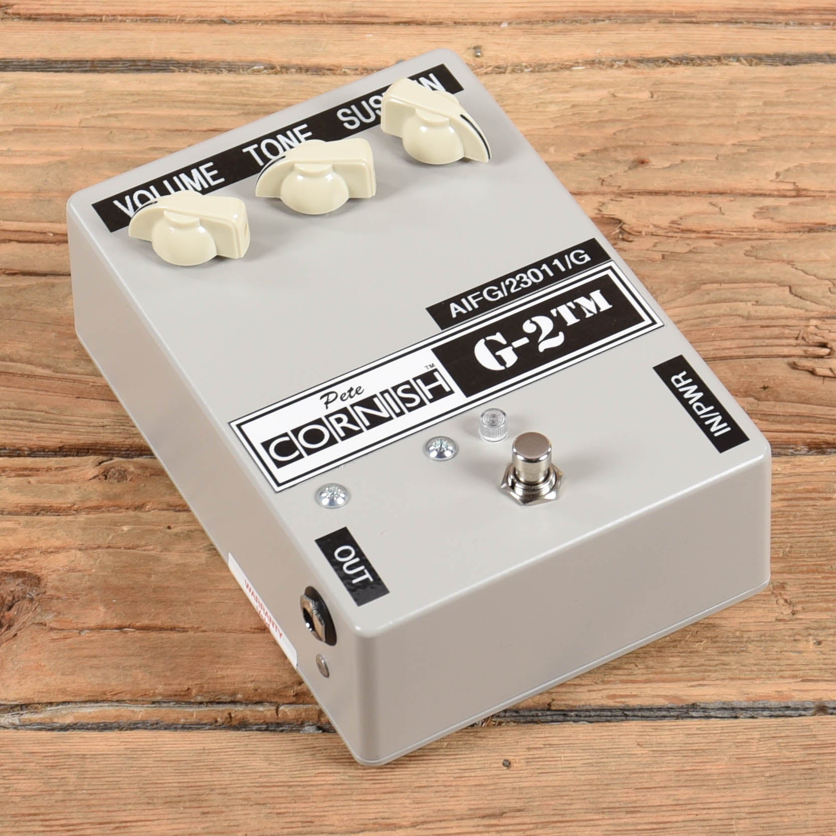 Pete Cornish Grey Series G-2 Effects and Pedals / Fuzz
