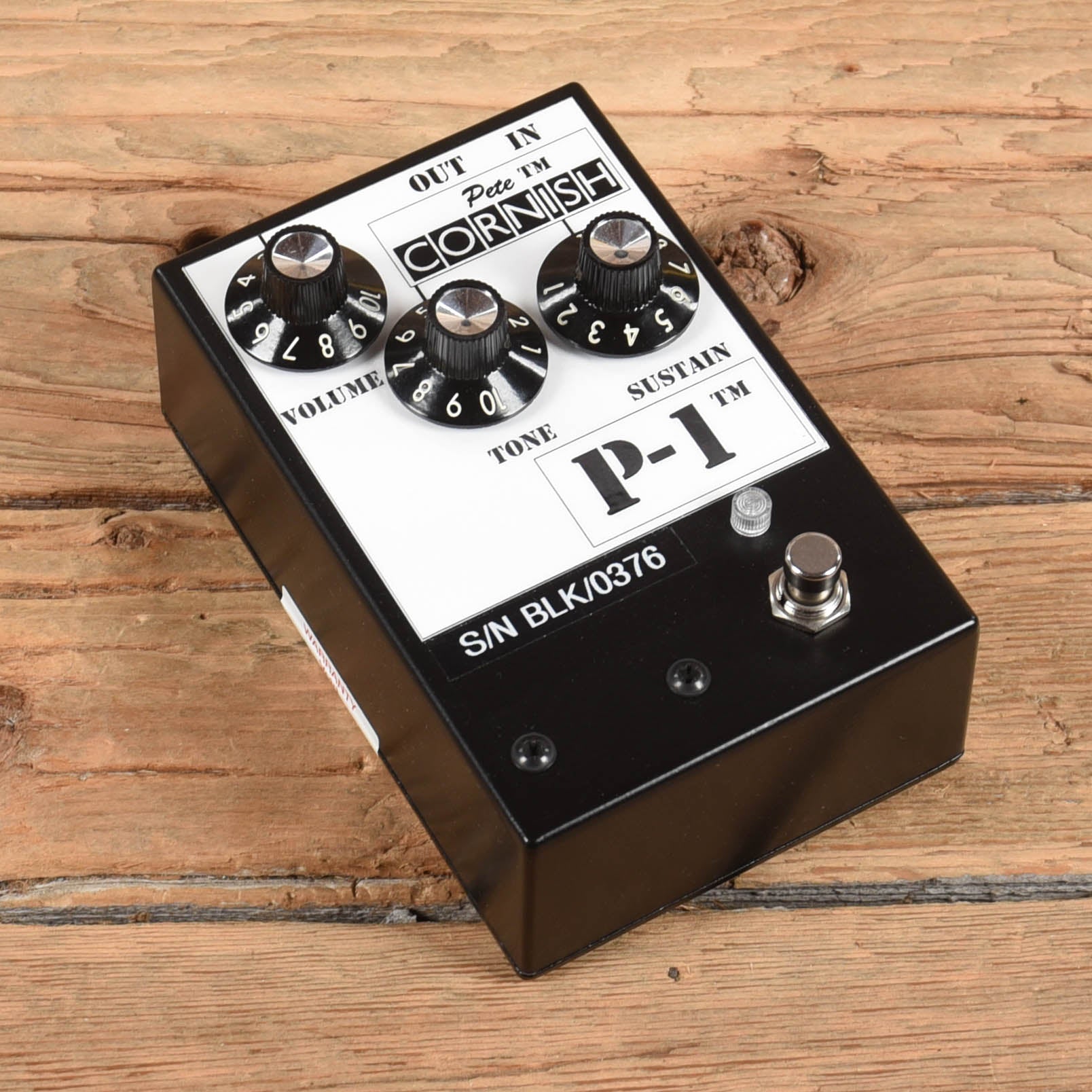 Pete Cornish P-1 Effects and Pedals / Fuzz