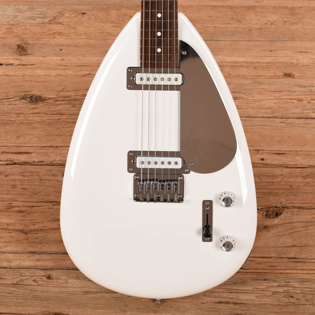 Phantom Guitarworks Teardrop White Electric Guitars
