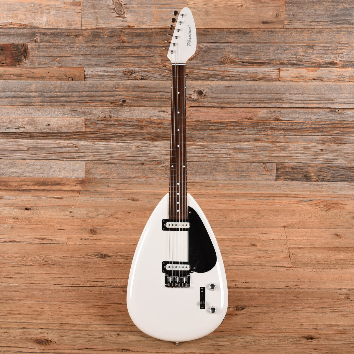 Phantom Guitarworks Teardrop White Electric Guitars