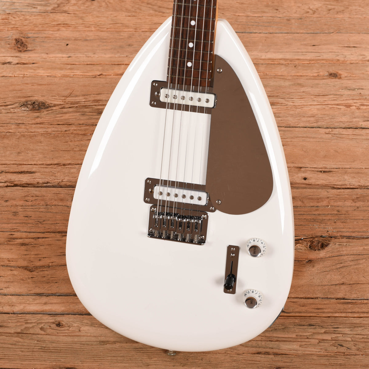 Phantom Guitarworks Teardrop White Electric Guitars