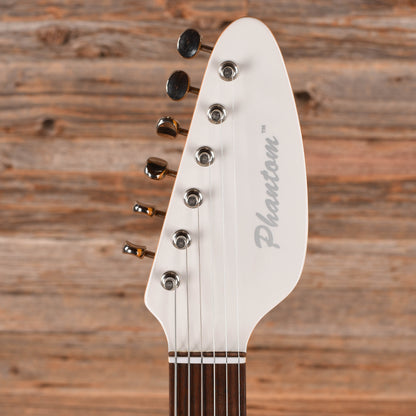 Phantom Guitarworks Teardrop White Electric Guitars