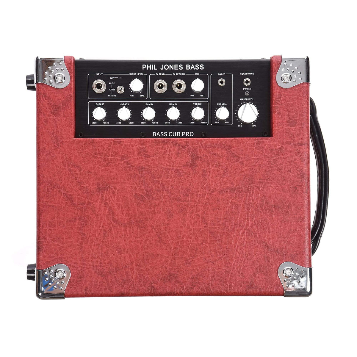 Phil Jones Bass Cub Pro 120W 2x5" Combo Red Amplifiers
