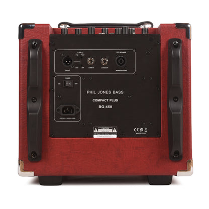 Phil Jones BG-450 Suitcase Compact Plus 500W 4x5 Bass Combo Amp Red Amps / Bass Amps / Bass Combos