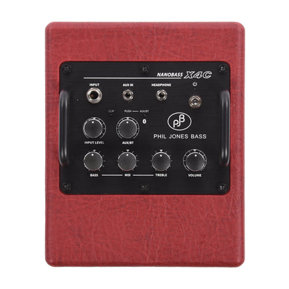 Phil Jones X4-C Nano Bass 35w 1x4 Multi Instrument Combo Amp Red Amps / Bass Amps / Bass Combos
