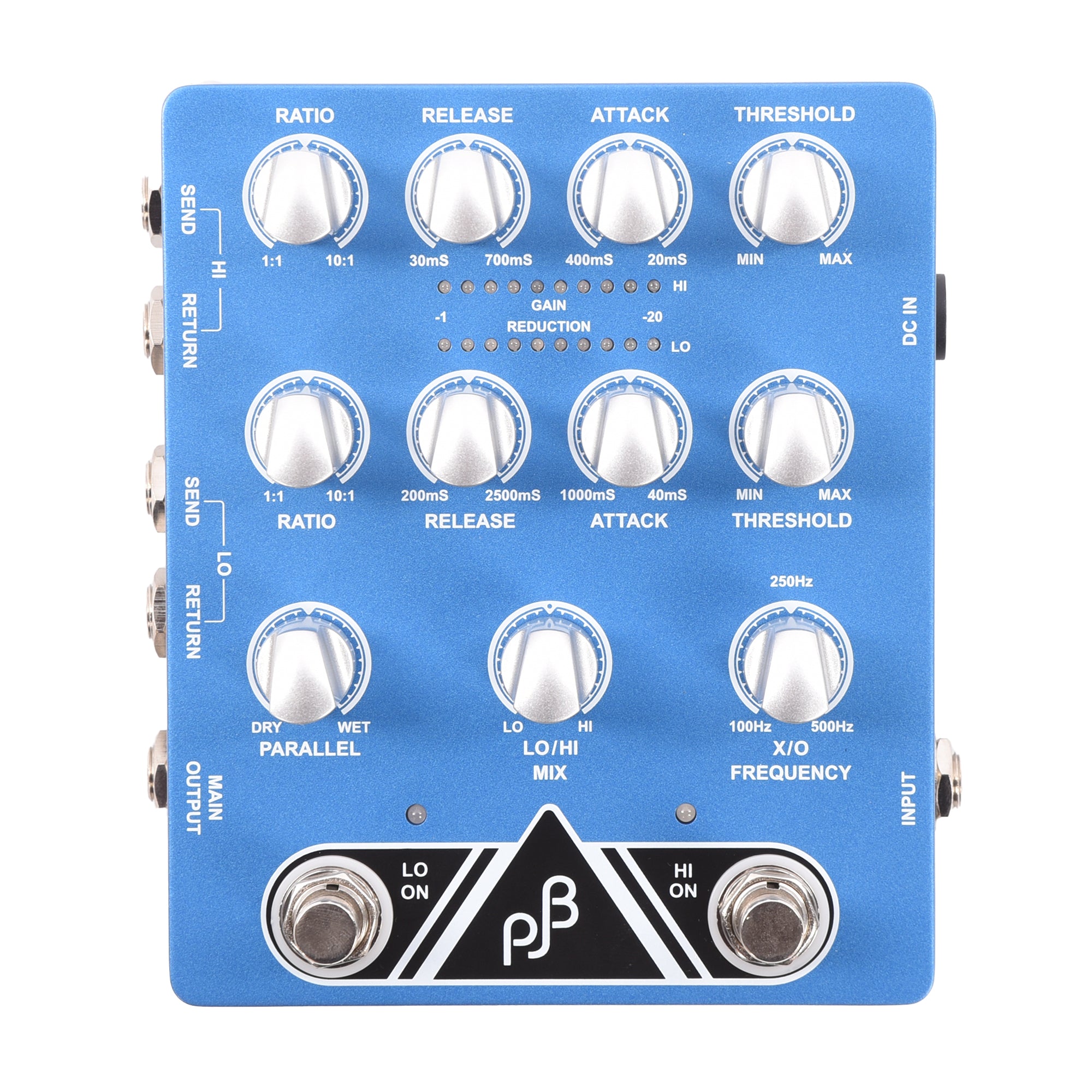 Phil Jones Bass Dual Compressor with Dual Effects Loop Crossover Effects and Pedals / Compression and Sustain
