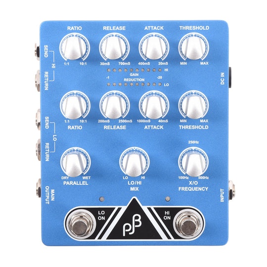Phil Jones Bass Dual Compressor with Dual Effects Loop Crossover Effects and Pedals / Compression and Sustain