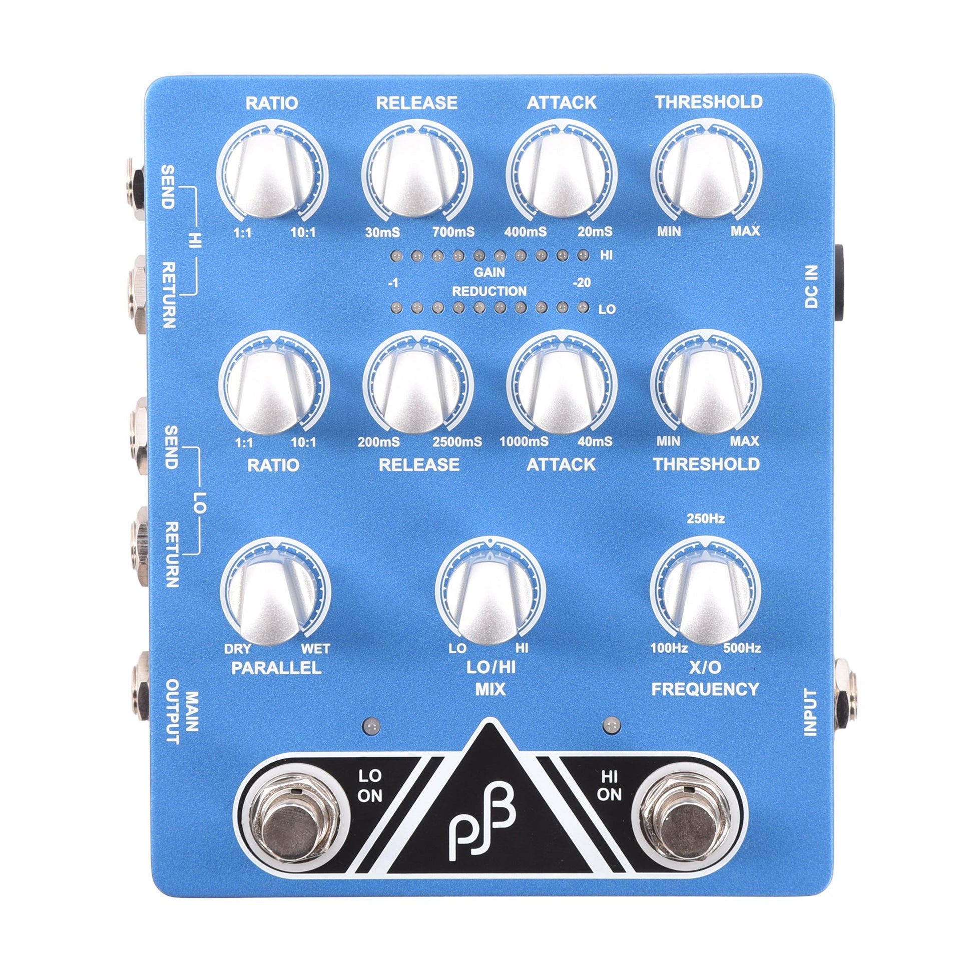 Phil Jones Bass Dual Compressor with Dual Effects Loop Crossover Effects and Pedals / Compression and Sustain