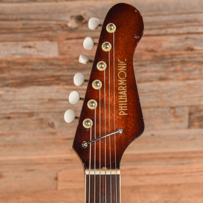 Philharmonic 2-Pickup Electric Solidbody Sunburst 1970s Electric Guitars / Solid Body
