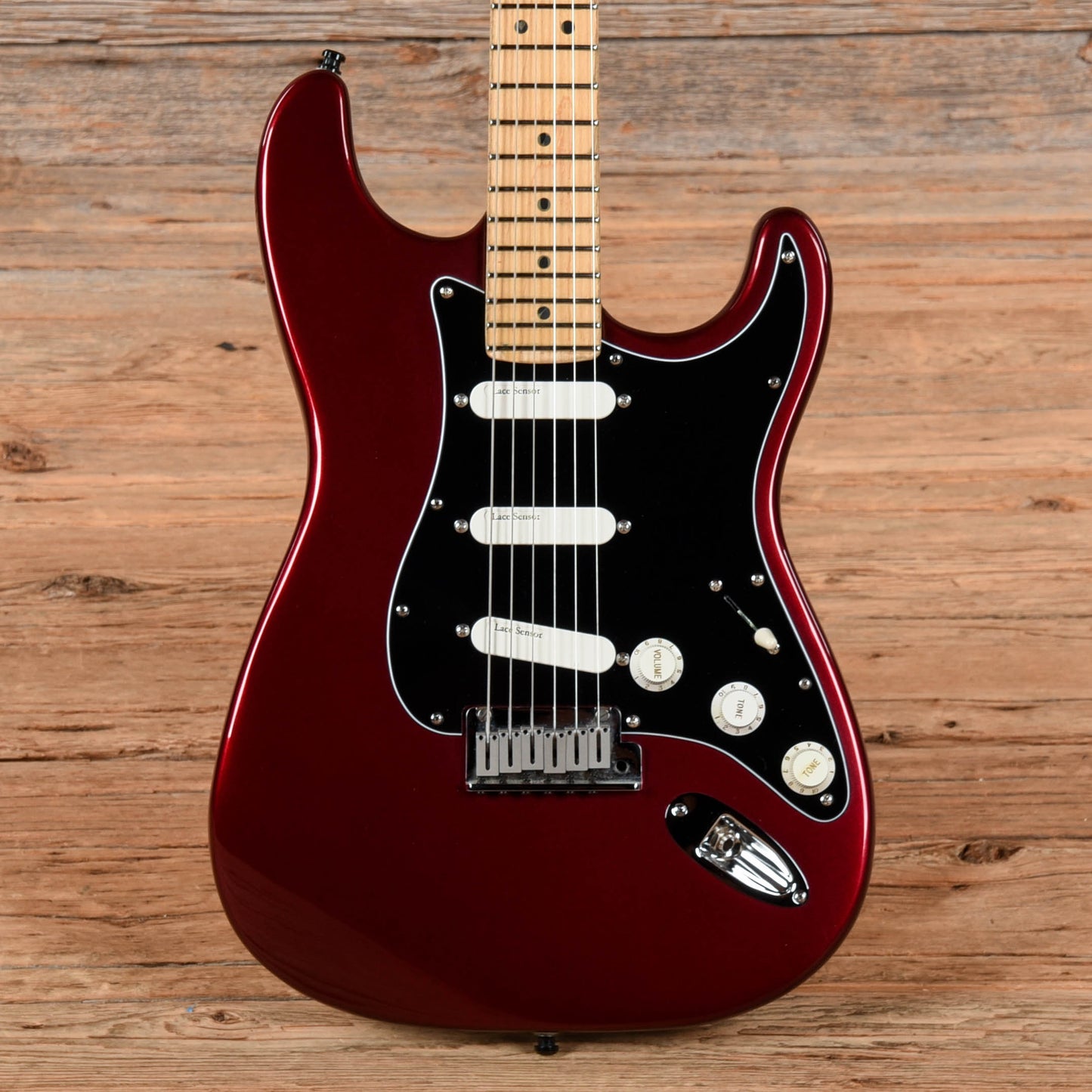 Fender Stratocaster Plus Neck with Unknown Fender Body Candy Cola