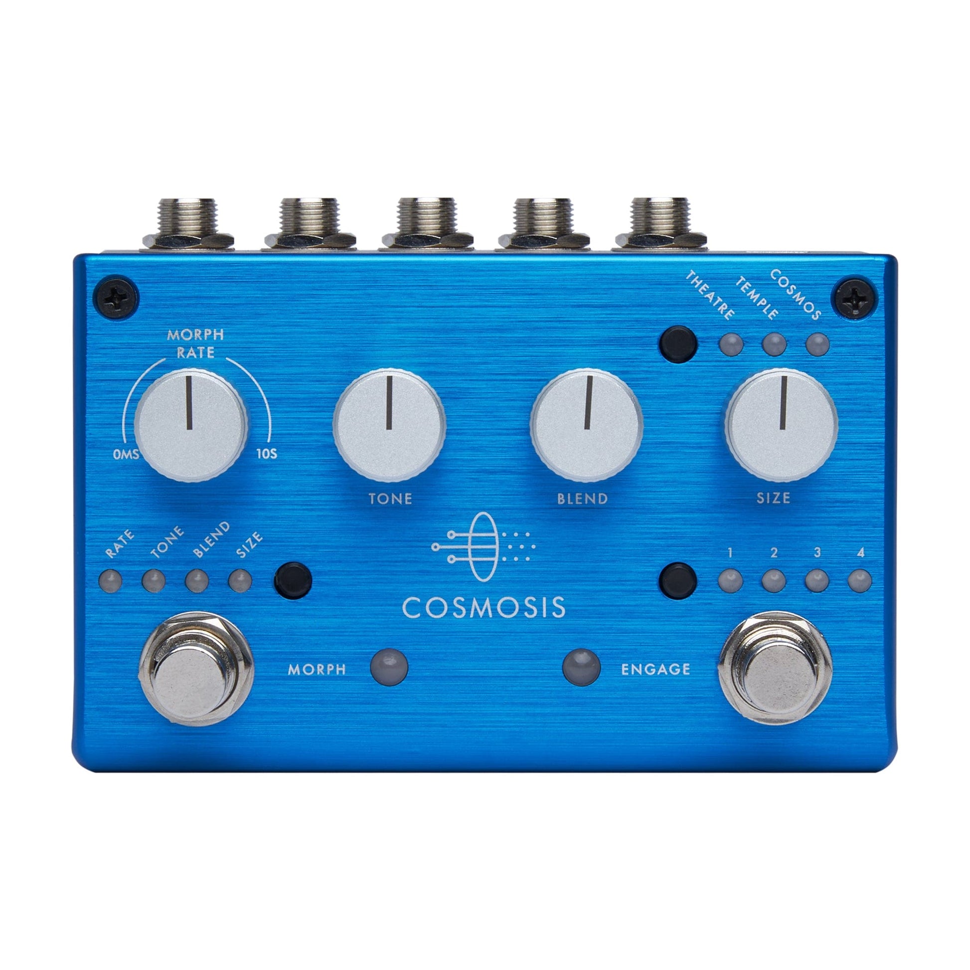 stereo eq pedal Pigtronix Cosmosis Stereo Ambient Reverb Pedal w/Morphing