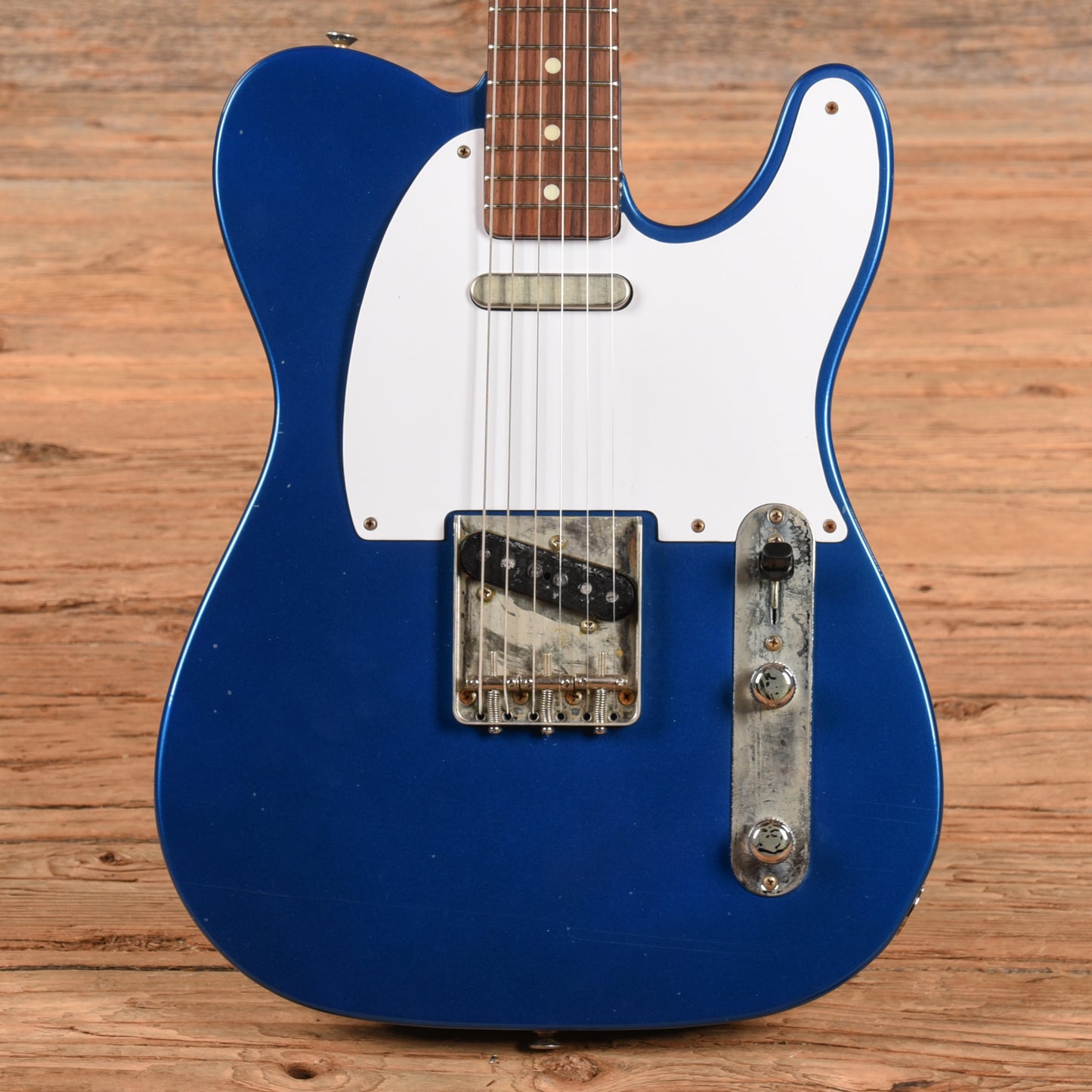 Pin-Up Custom Guitars T-Style "Nancy" Lake Placid Blue Aged 2024 Electric Guitars / Solid Body