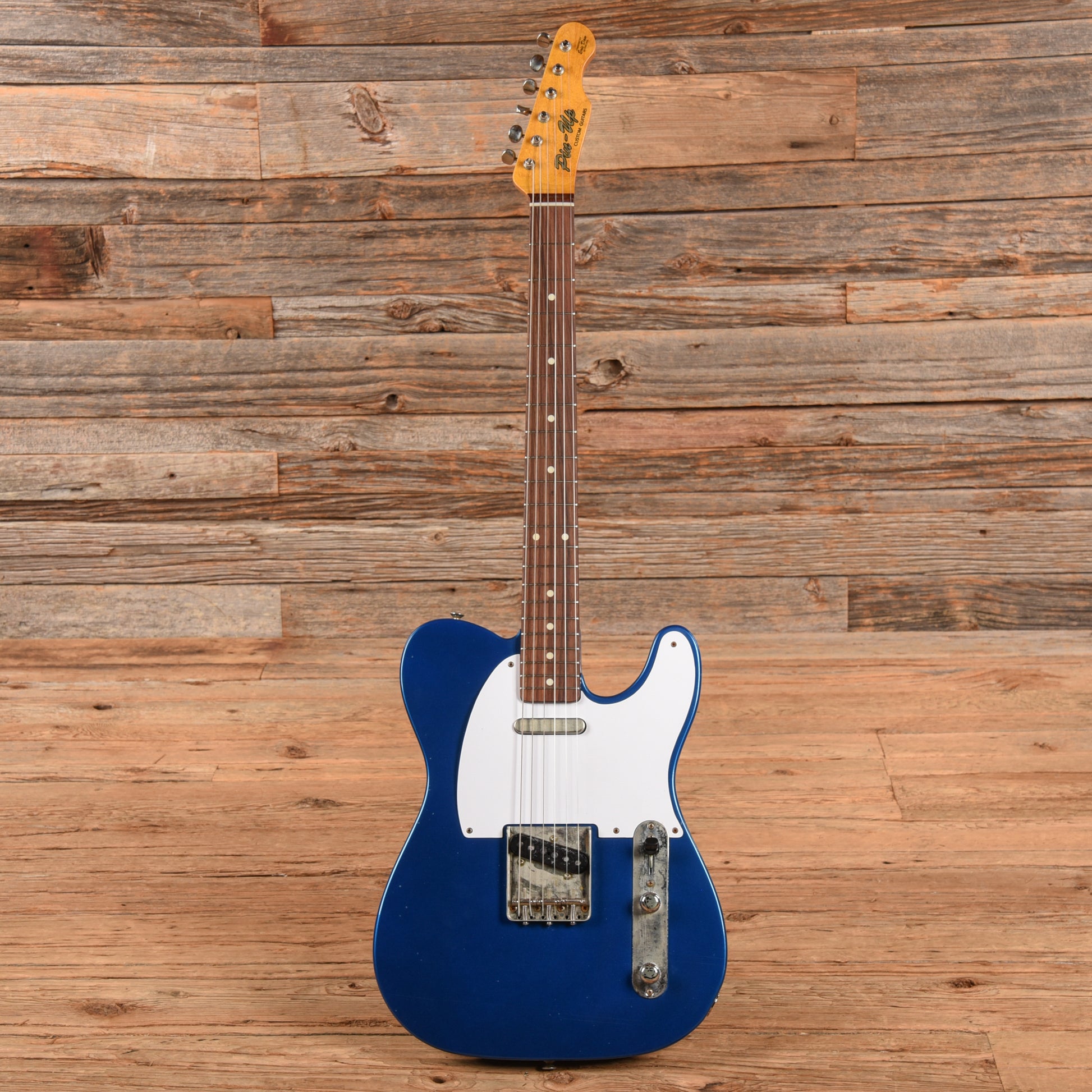 Pin-Up Custom Guitars T-Style "Nancy" Lake Placid Blue Aged 2024 Electric Guitars / Solid Body