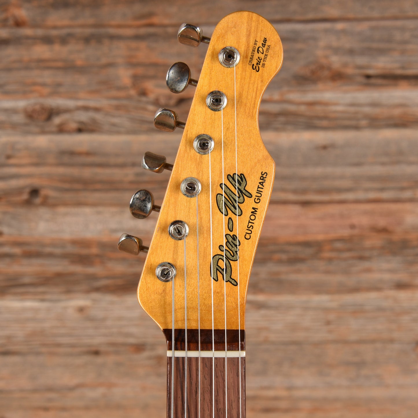 Pin-Up Custom Guitars T-Style "Nancy" Lake Placid Blue Aged 2024 Electric Guitars / Solid Body