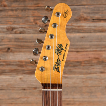 Pin-Up Custom Guitars T-Style "Nancy" Lake Placid Blue Aged 2024 Electric Guitars / Solid Body