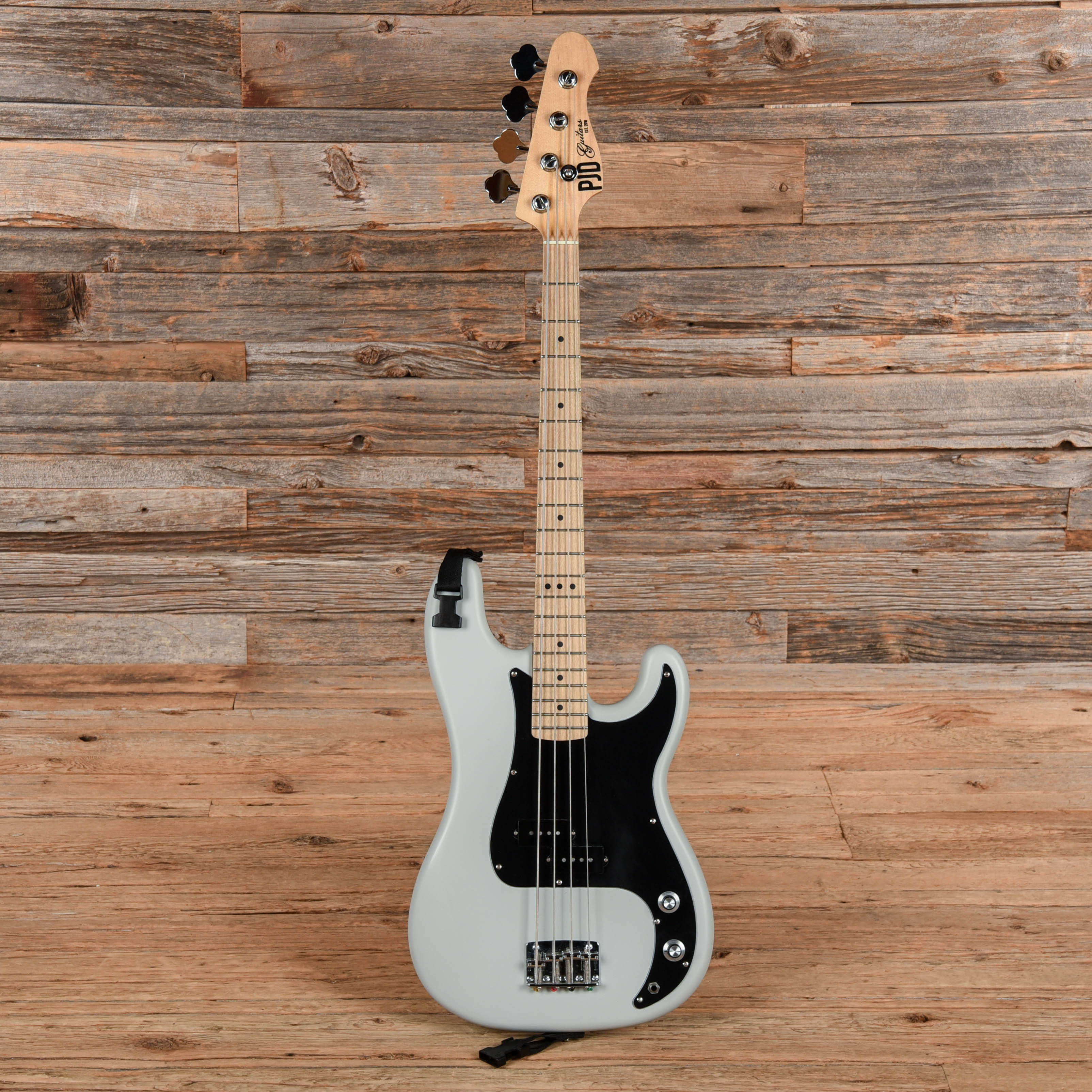 PJD Custom Short Scale Bass Satin Grey Bass Guitars / 5-String or More