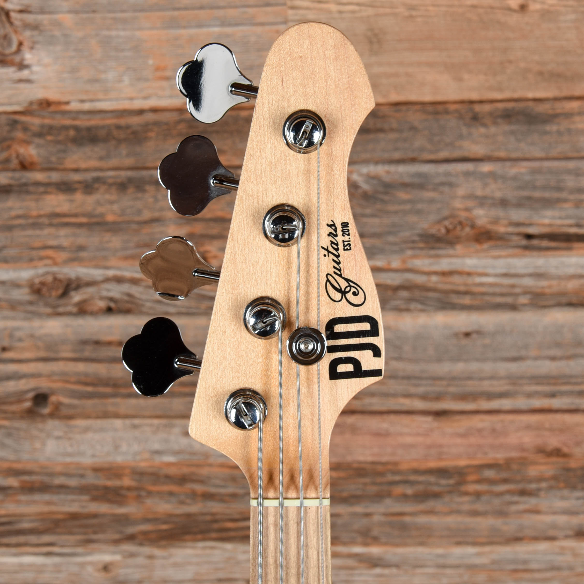 PJD Custom Short Scale Bass Satin Grey Bass Guitars / 5-String or More