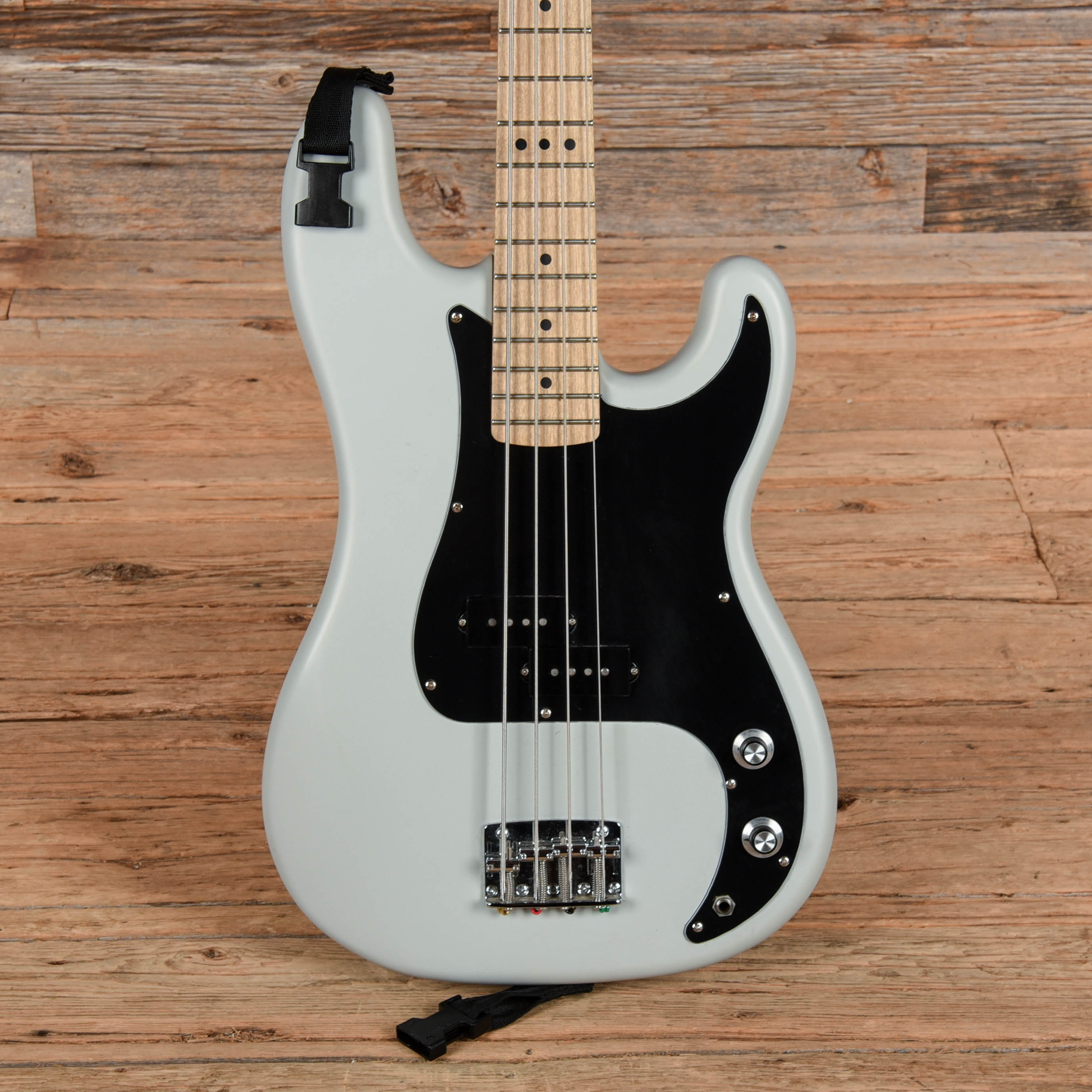 PJD Custom Short Scale Bass Satin Grey Bass Guitars / 5-String or More