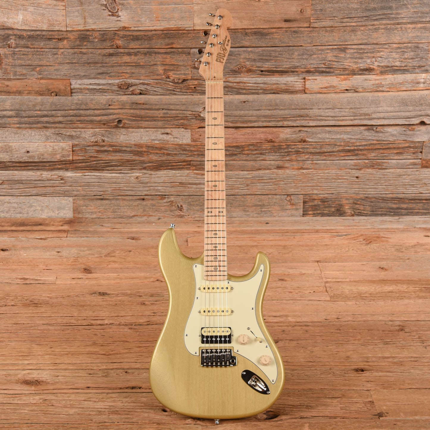 PJD Woodford Standard Plus Firemist Gold Electric Guitars