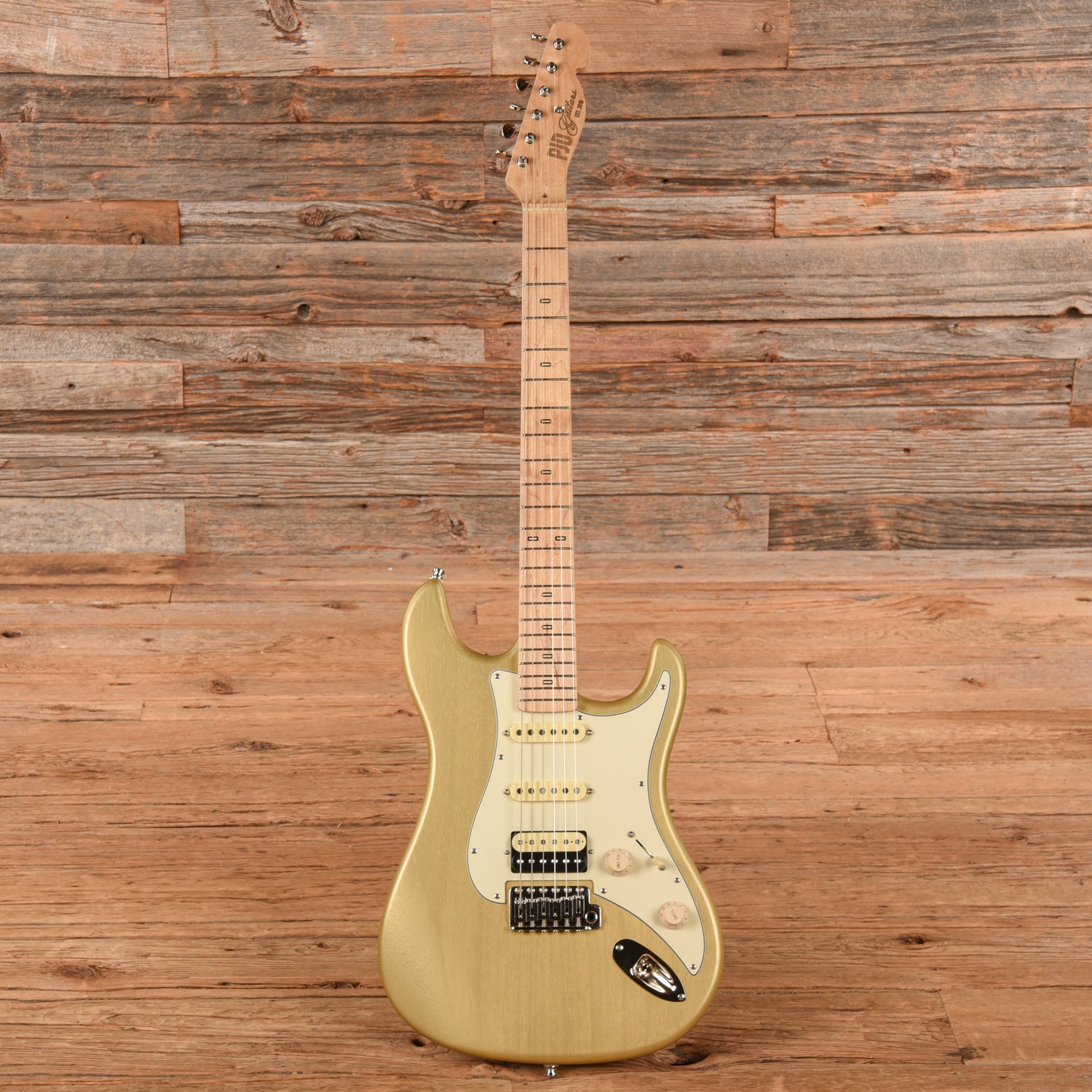 PJD Woodford Standard Plus Firemist Gold Electric Guitars