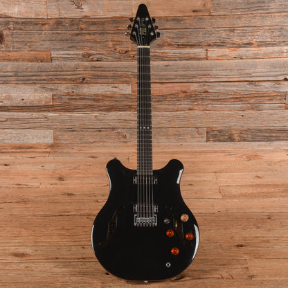 PJD Custom Semi-Hollow Black Electric Guitars / Semi-Hollow