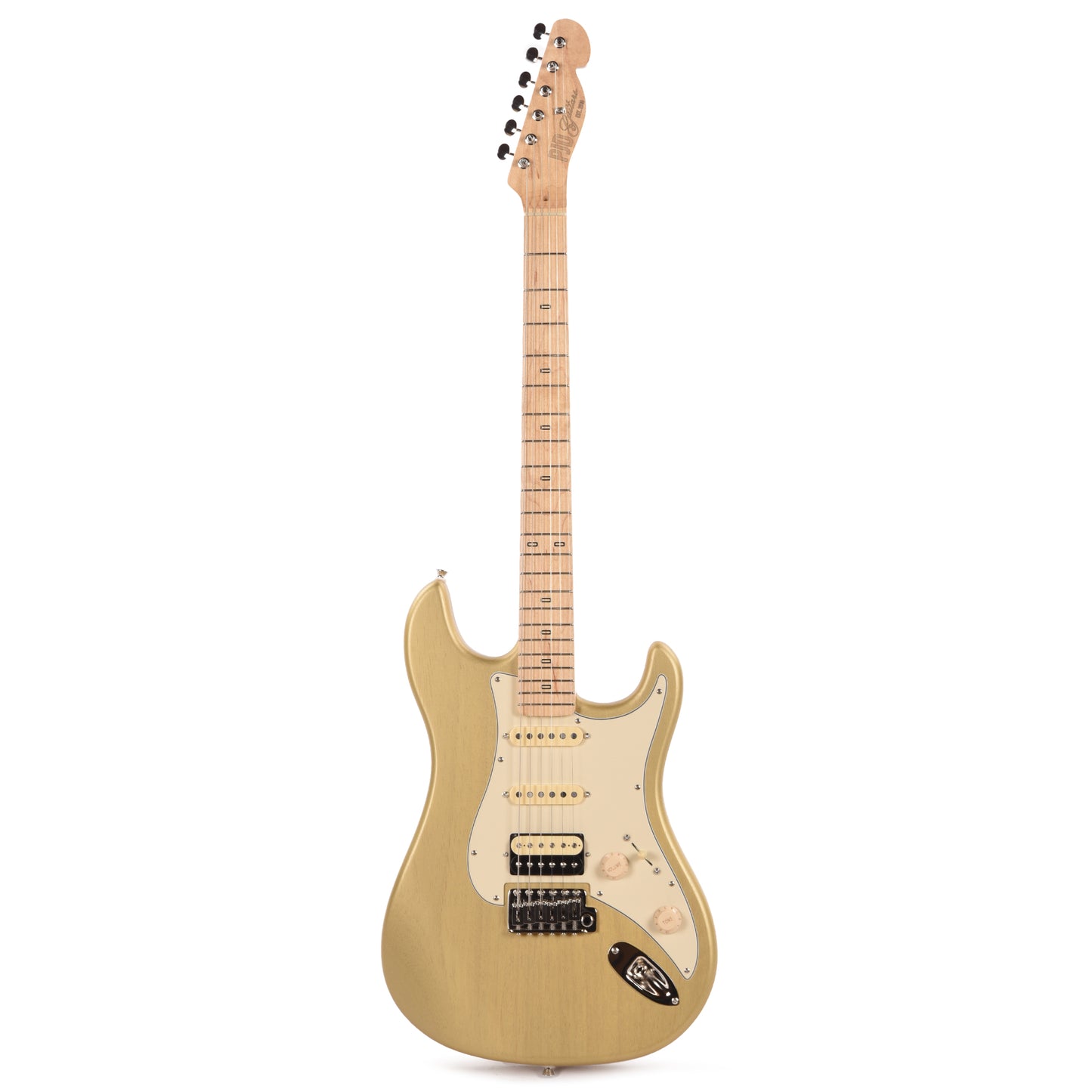 PJD Woodford Standard Plus Firemist Gold w/Tremolo Electric Guitars / Solid Body