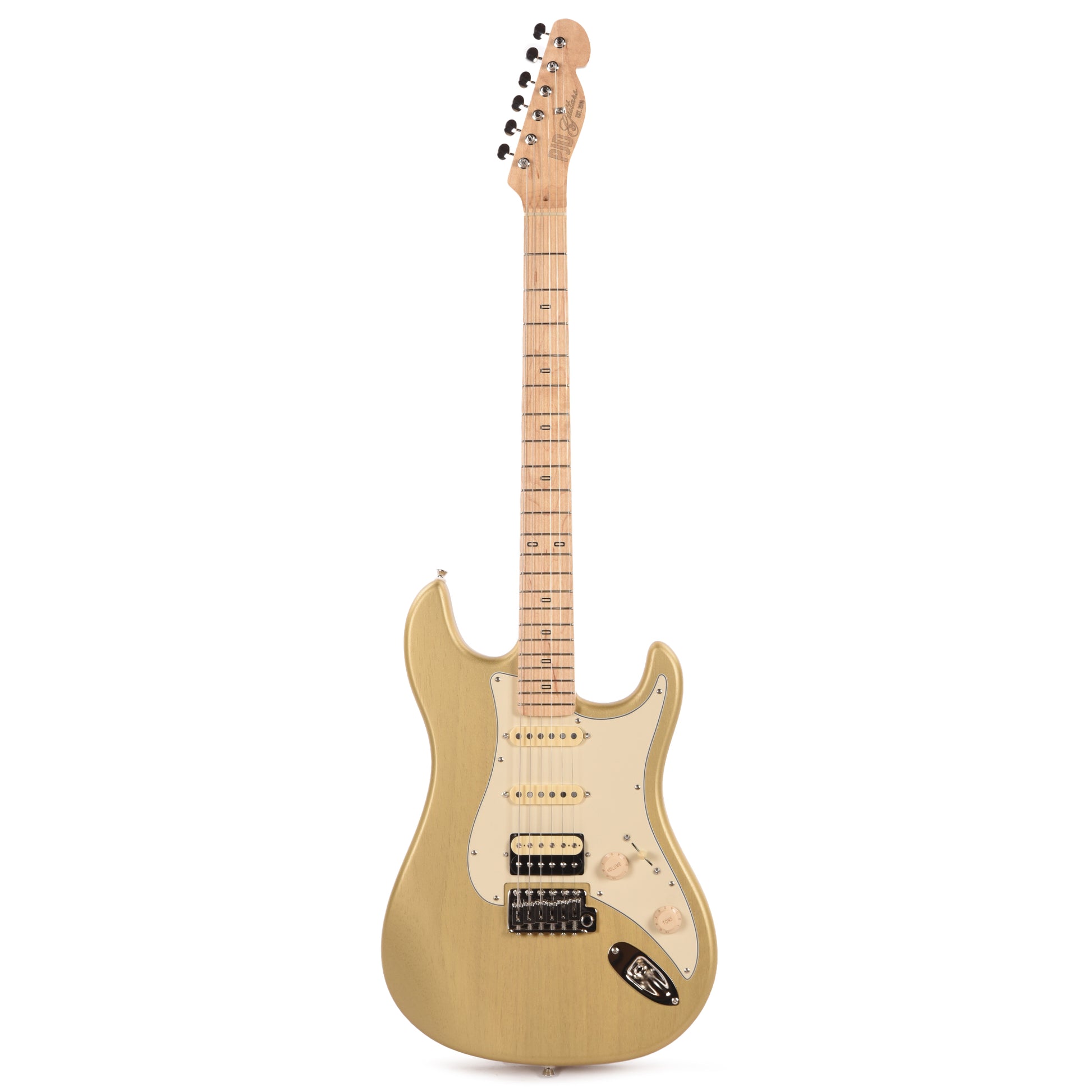 PJD Woodford Standard Plus Firemist Gold w/Tremolo Electric Guitars / Solid Body