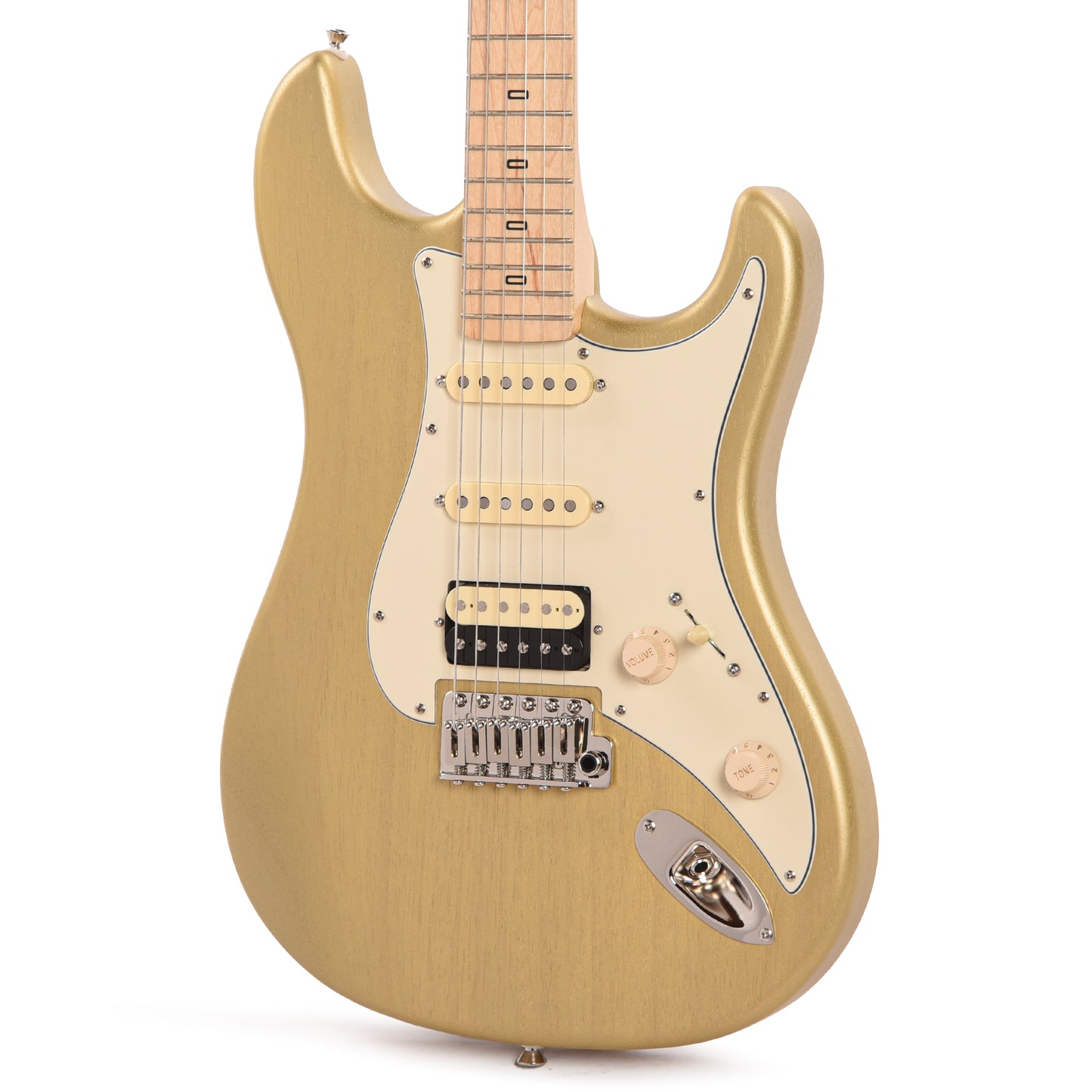 PJD Woodford Standard Plus Firemist Gold w/Tremolo Electric Guitars / Solid Body