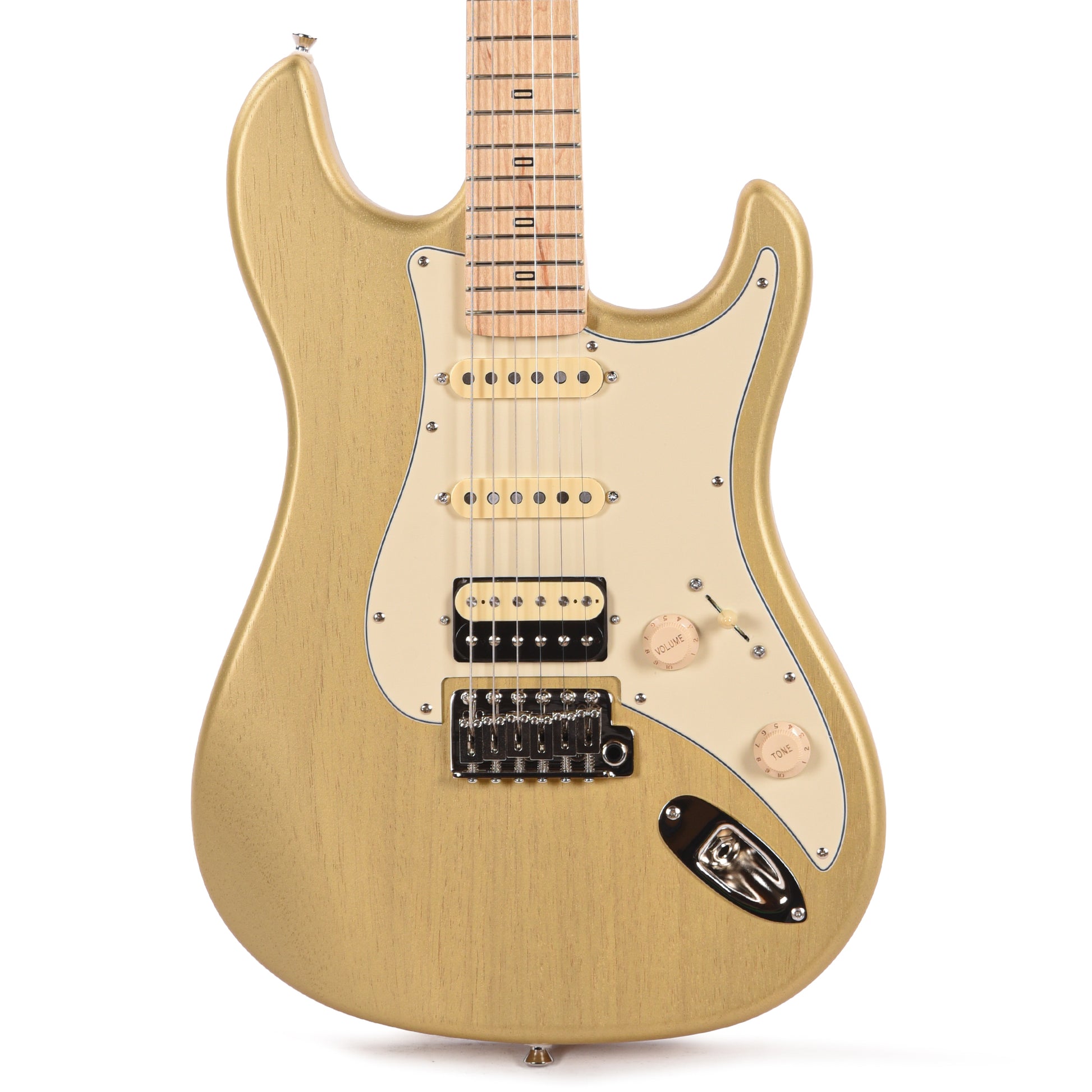 PJD Woodford Standard Plus Firemist Gold w/Tremolo Electric Guitars / Solid Body