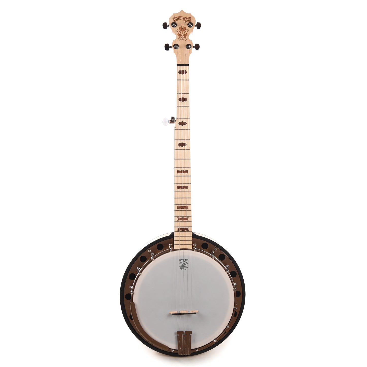 Deering Goodtime Two 5-String Banjo with Resonator Blonde