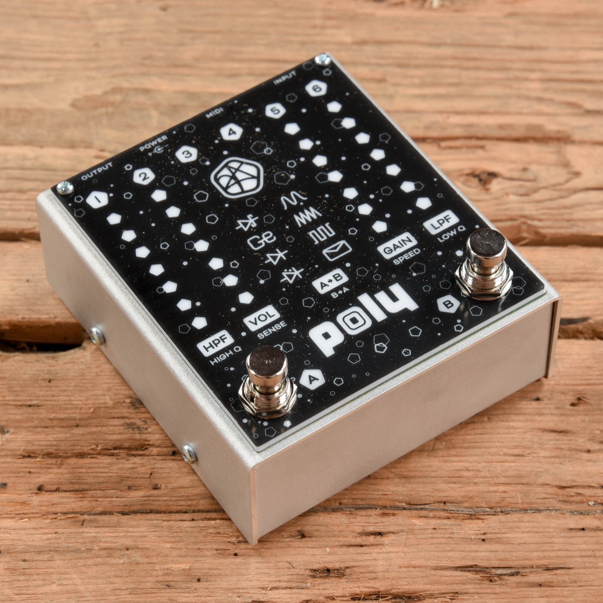 Poly Josh Smith Flat V Effects and Pedals / Distortion
