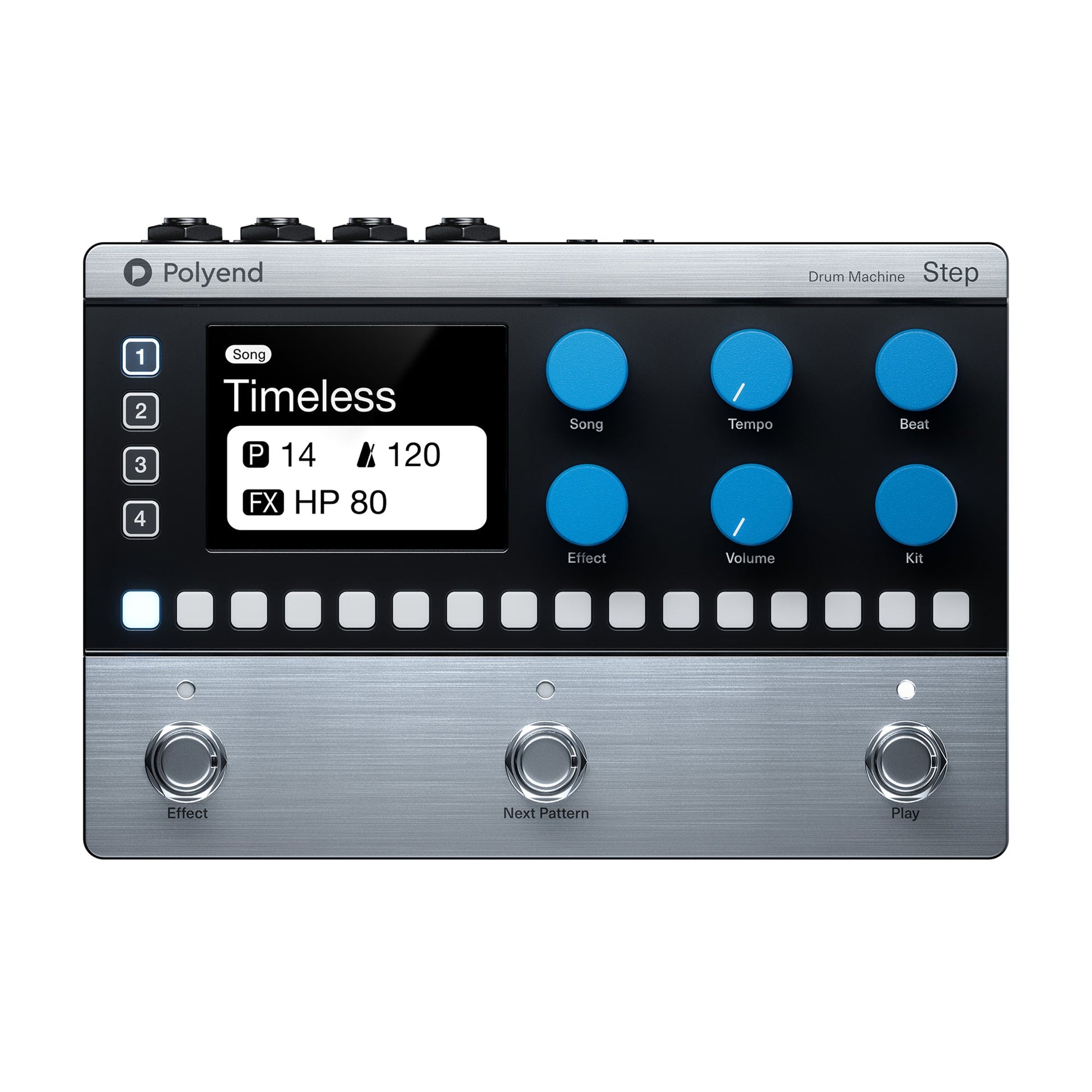 Polyend Step Modern Drum Machine Pedal Drums and Percussion / Electronic Drums / Full Electronic Kits