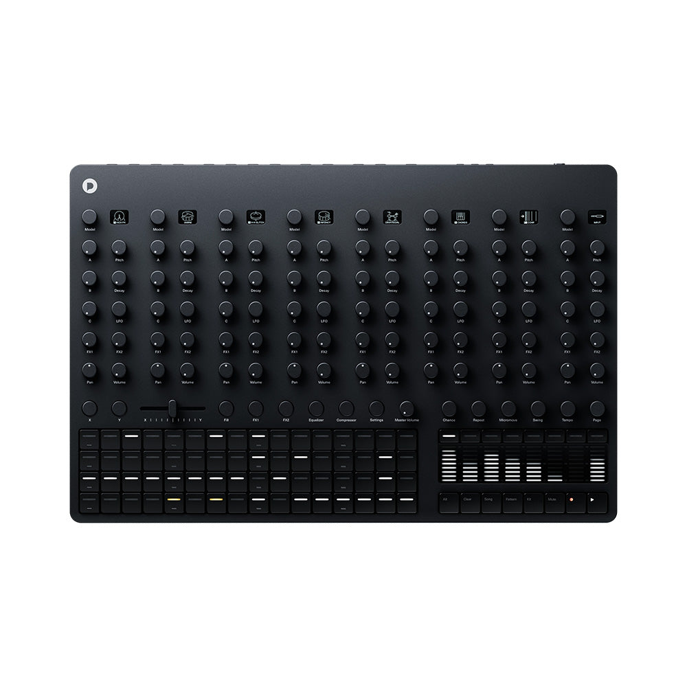 Polyend Drums Hybrid Drum Machine Black Electronic Percussion