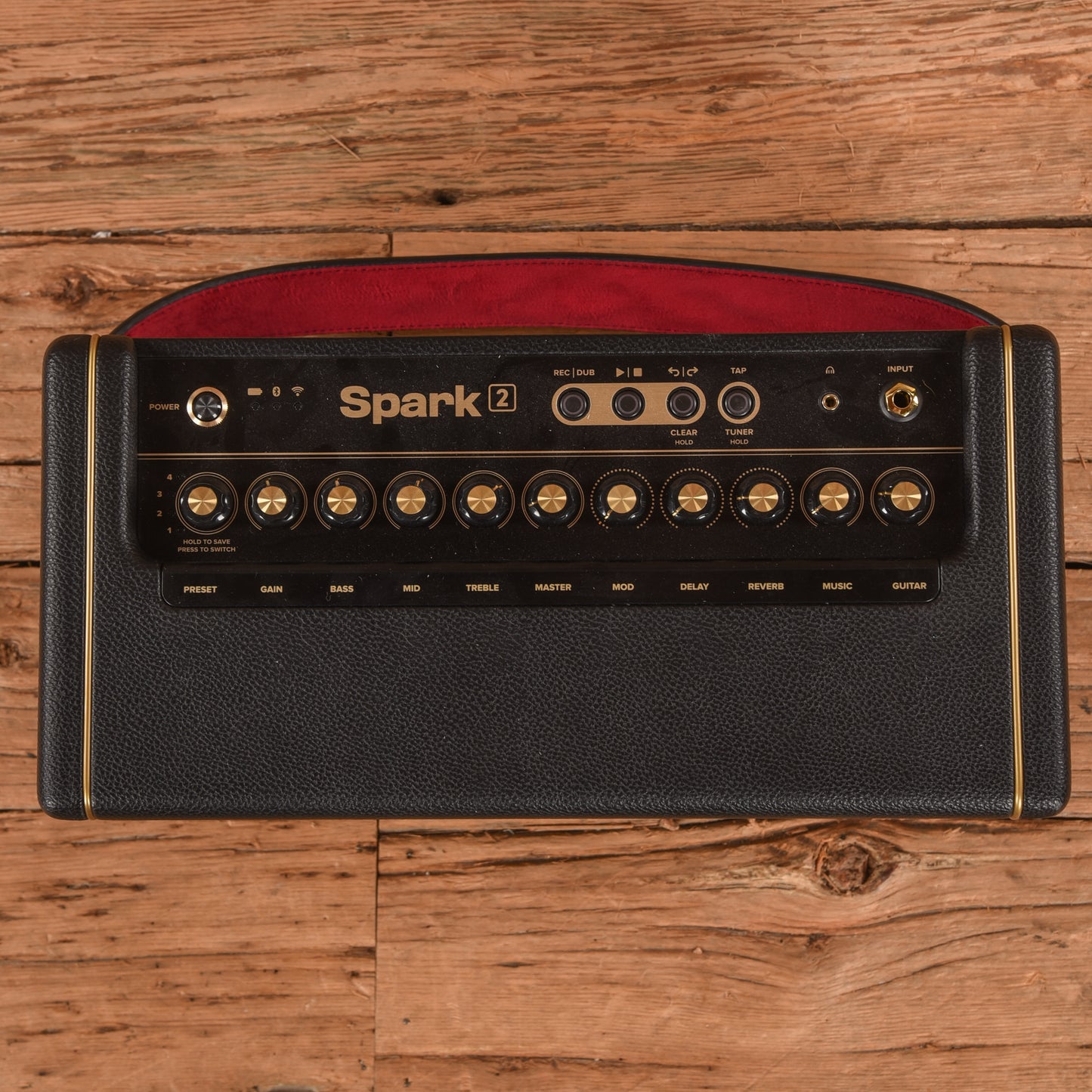 Positive Grid Spark 2 50-Watt 2x4" Digital Modeling Guitar Combo w/ Footswitch Amplifiers