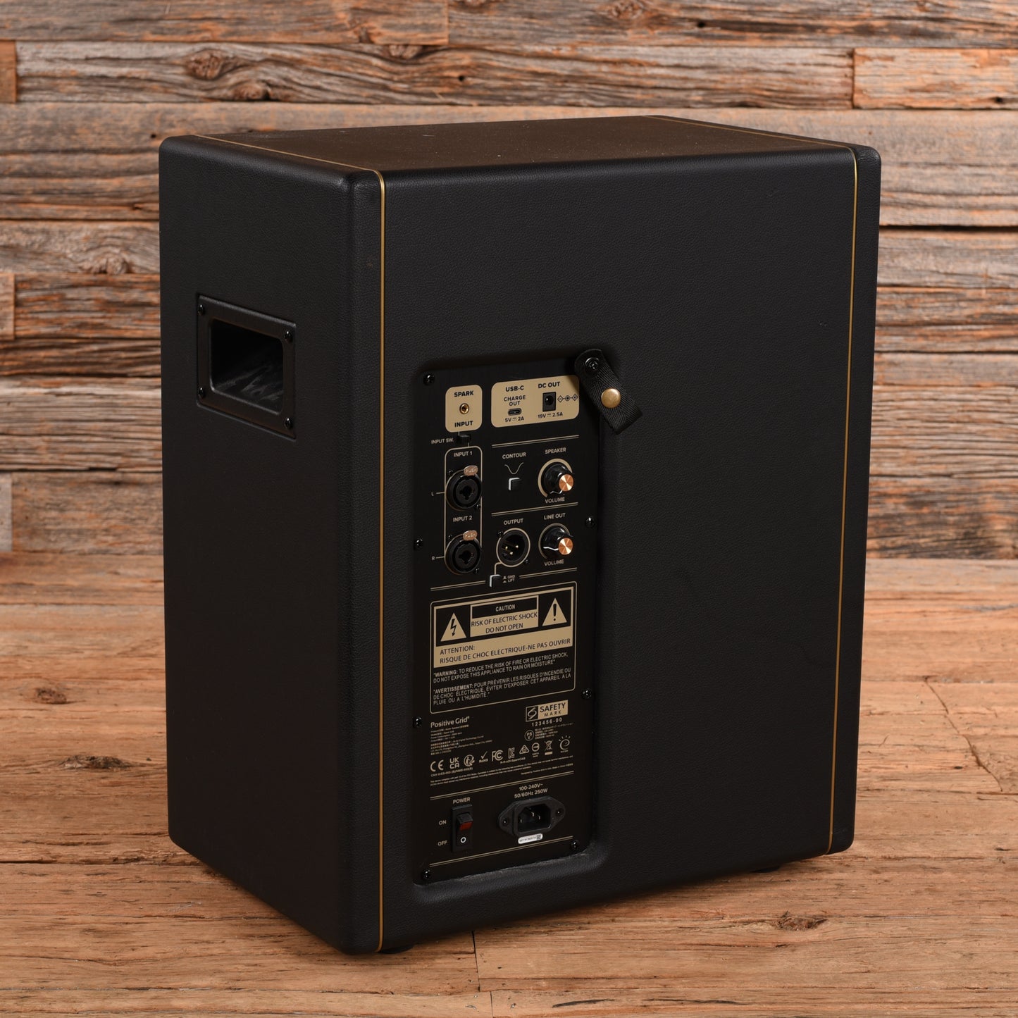 Positive Grid Spark CAB 140-Watt 1x10" Active Guitar Speaker Cabinet Amplifiers