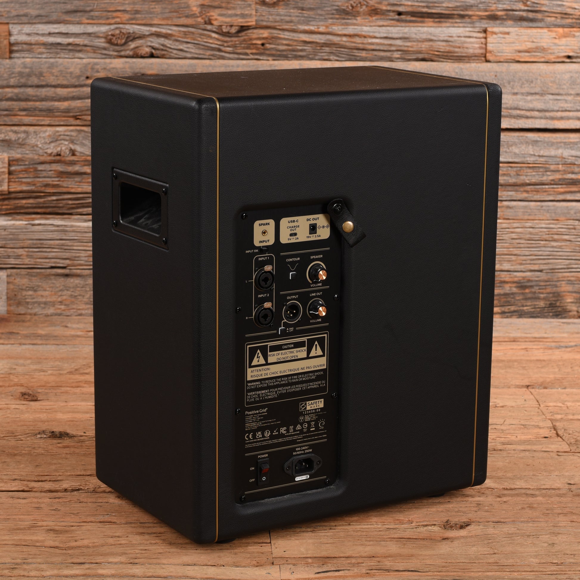 Positive Grid Spark CAB 140-Watt 1x10" Active Guitar Speaker Cabinet Amplifiers