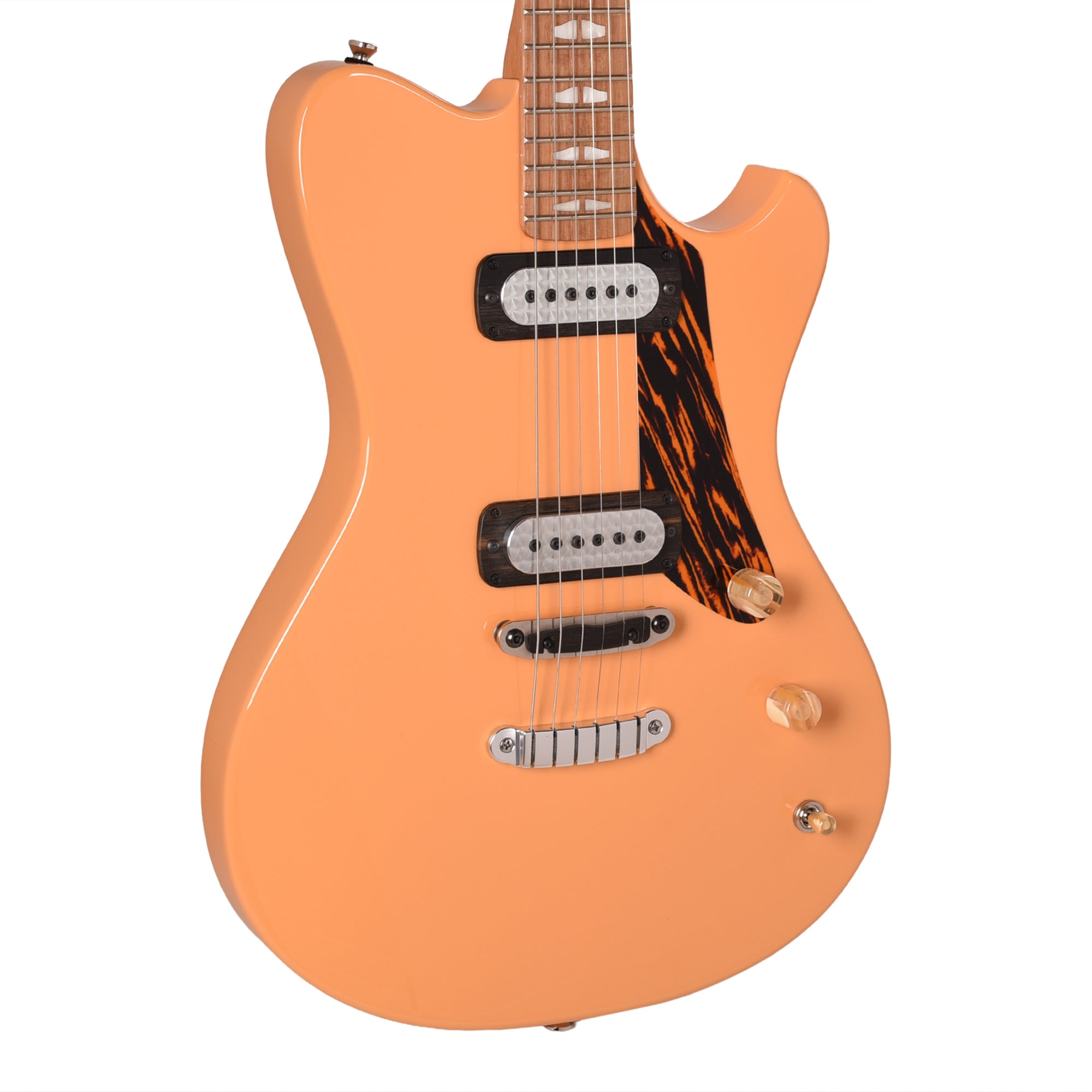 Powers Electric A-Type Creamsicle Hard Tail w/FF42 Pickups Electric Guitars