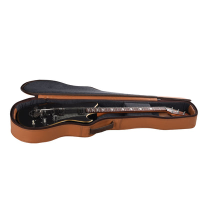 Powers Electric A-Type Custom Two Tone Light/Dark Graphite Metallic w/PF42 Pickups Electric Guitars