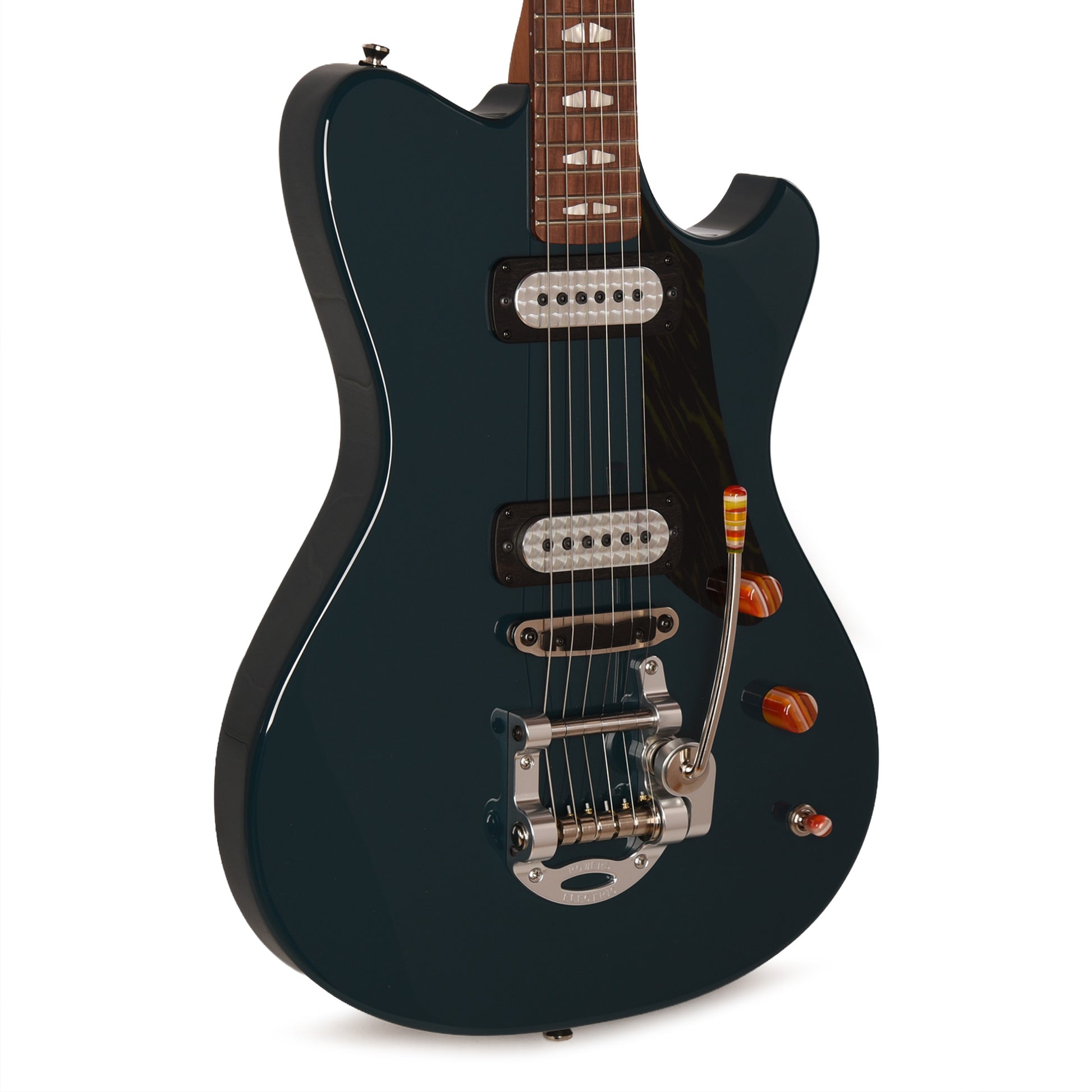 Powers Electric A-Type Fjord Green w/FF42 Pickups Electric Guitars