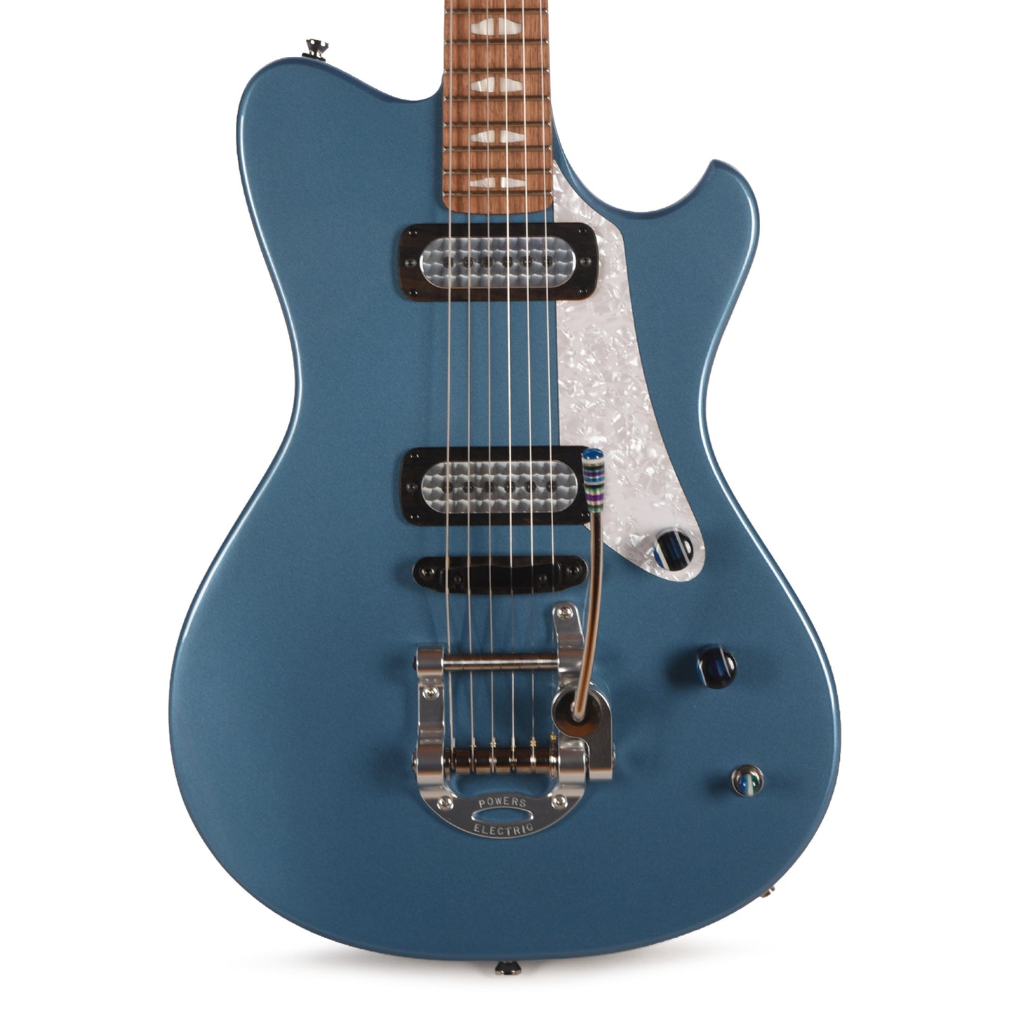 Powers Electric A-Type Pelham Blue w/FF42 Pickups Electric Guitars