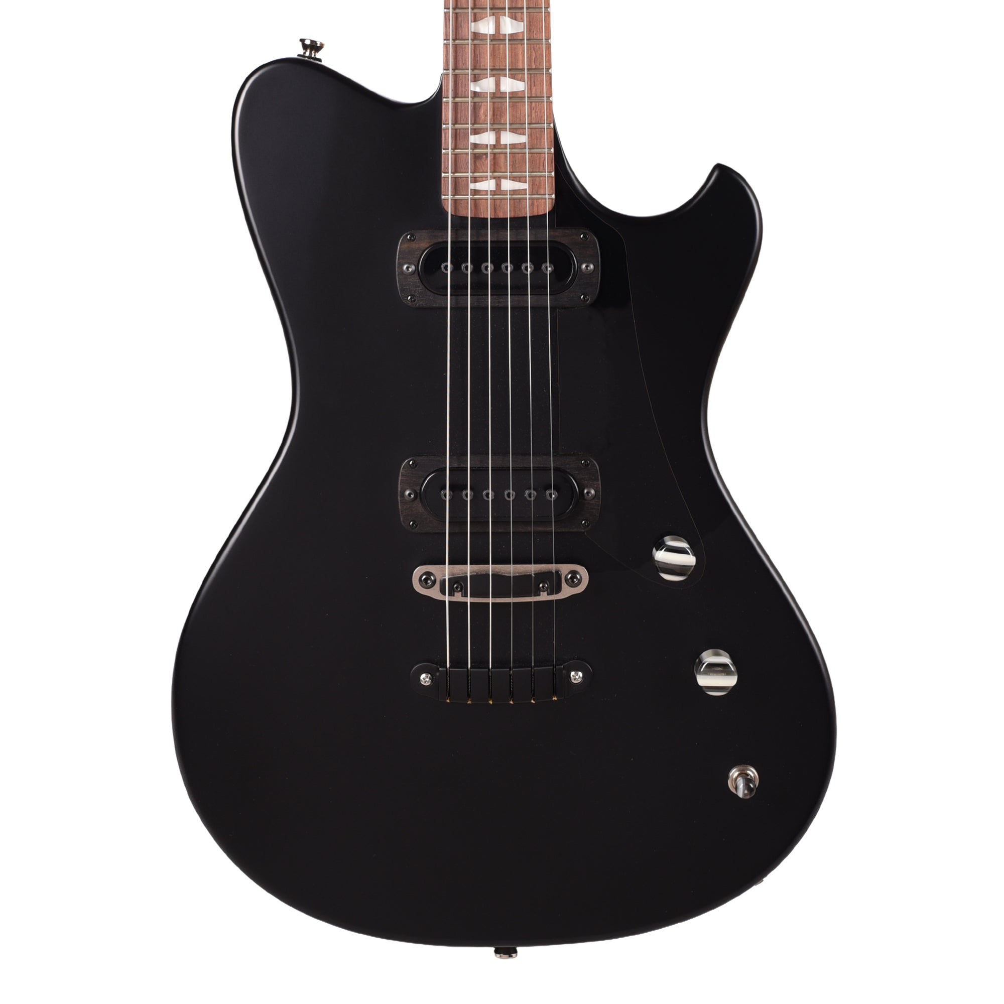 Powers Electric A-Type Satin Black Hard Tail w/PF42 Pickups Electric Guitars