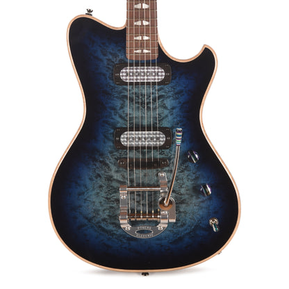 Powers Electric NAMM Exclusive A-Type Select Birdseye Maple Glacier Burst w/FF42 Pickups Electric Guitars