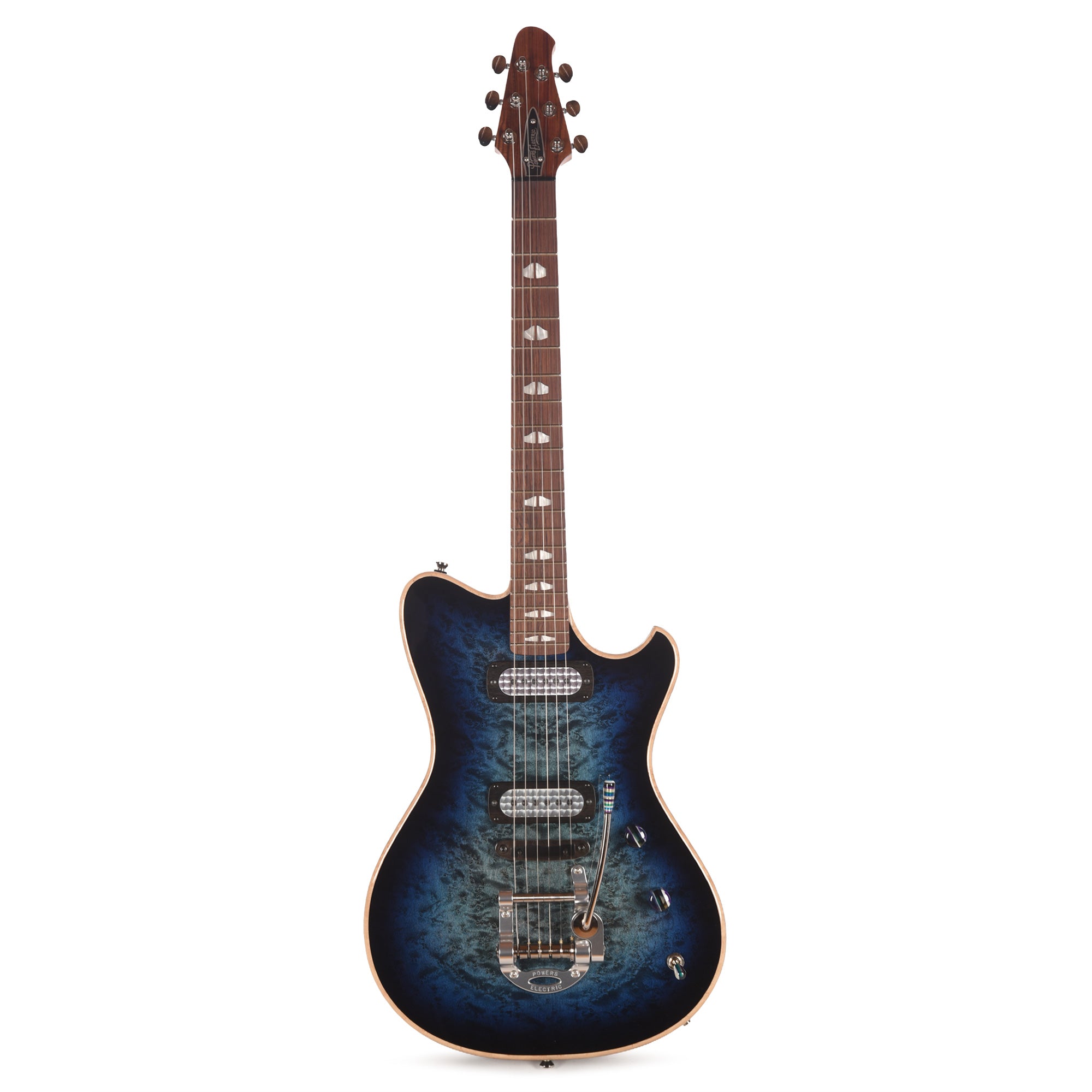 Powers Electric NAMM Exclusive A-Type Select Birdseye Maple Glacier Burst w/FF42 Pickups Electric Guitars