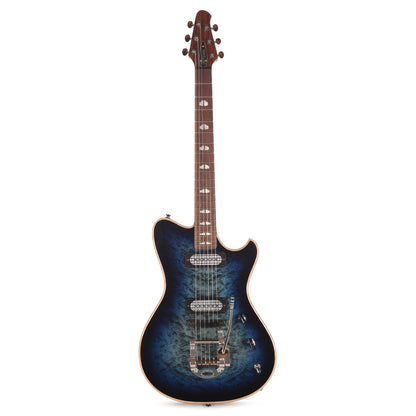 Powers Electric NAMM Exclusive A-Type Select Birdseye Maple Glacier Burst w/FF42 Pickups Electric Guitars