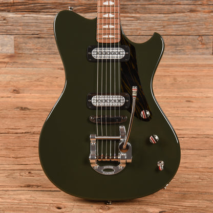 Powers Electric A-Type Black Olive Electric Guitars / Solid Body
