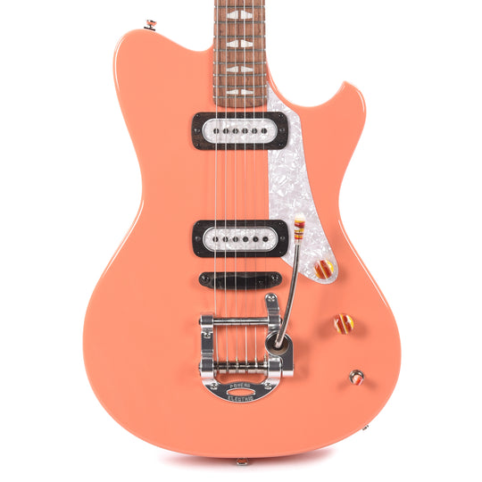 Powers Electric A-Type California Coral w/PF42 Pickups Electric Guitars / Solid Body